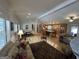 Open floor plan features the living room, dining room and kitchen with hardwood flooring at 2062 Valiant Ne Dr, Atlanta, GA 30345