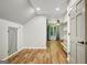 Upstairs bedroom with wood floors, dormer closet and recessed lighting at 1572 Hines Rd, Moreland, GA 30259
