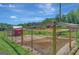 Exterior of chicken coop with a covered outdoor run, providing a safe and spacious environment at 1572 Hines Rd, Moreland, GA 30259