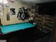 Basement recreation room featuring a pool table and tv at 5814 Highgrove Dr, Atlanta, GA 30349