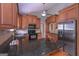 Well-equipped kitchen with granite countertops, stainless steel appliances, and ample cabinet space at 8321 Banks Mill Rd, Douglasville, GA 30135