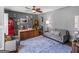 A home office is decorated with a Coca-Cola themed machine and a vintage pinball machine at 2270 Emerald Dr, Jonesboro, GA 30236