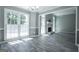 Bright living space with updated flooring, a fireplace, and views to other rooms at 2303 Sharon Se Ct, Conyers, GA 30013