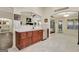 Kitchen with a stainless steel dishwasher and wooden cabinets at 395 Sylvan Loop, Fayetteville, GA 30214
