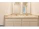 Bathroom with double vanity, granite countertops, and modern fixtures at 1225 Hibiscus Way, Mcdonough, GA 30253