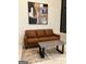 Cozy living room featuring a comfortable brown sofa and stylish coffee table at 2119 Pine Heights Ne Dr, Atlanta, GA 30324