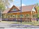 Charming open-air pavilion with Locust Grove signage, perfect for community gatherings at 234 Thyme Leaf Way, Locust Grove, GA 30248