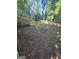 The expansive backyard features a built-in fire pit at 1150 Goldsmith Rd, Stone Mountain, GA 30083