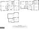 Floor plan of a house showing layout of Gathering room, kitchen, dining room, bedrooms, bathrooms, foyer and garage at 350 Ridgemont Dr, Fayetteville, GA 30215