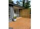 Spacious deck with a privacy screen and room for plants at 6072 Holiday Blvd, Forest Park, GA 30297