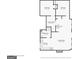 Basement layout with living, bath, kitchen, and laundry room at 6072 Holiday Blvd, Forest Park, GA 30297