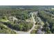 Overhead view of a suburban neighborhood with mature trees at 1108 The By Way, Mcdonough, GA 30252