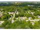 Aerial view of neighborhood showcases lush landscaping and charming homes at 5180 Ash St, Forest Park, GA 30297