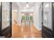 Grand entrance foyer with hardwood floors and views into the living room at 115 Edgewood Pkwy, Fayetteville, GA 30215