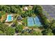 Desirable community amenities with pool, tennis courts and common areas plus ample parking from an aerial view at 3007 Brush Arbor Xing, Mcdonough, GA 30252