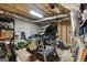 Spacious basement area with exercise equipment and ample storage at 3007 Brush Arbor Xing, Mcdonough, GA 30252