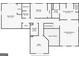 Detailed floor plan of the second level showing bedrooms, bathrooms, and layout at 220 Drumcliff Ct, Tyrone, GA 30290