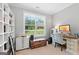 Bright office with a large window overlooking the yard and lots of natural light at 130 Edgewater Trl, Fayetteville, GA 30215