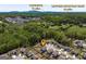 Aerial view of the neighborhood near Sawnee Mountain Park and Cumming, offering convenient access to nature and amenities at 7435 Ansley Park Way, Cumming, GA 30028