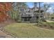 The expansive backyard shows the deck and terrace at 1000 Pleasance Grv, Peachtree City, GA 30269