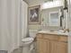 Bathroom featuring vanity, mirror, and bathtub at 1000 Pleasance Grv, Peachtree City, GA 30269