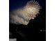 Spectacular fireworks display lighting up the night sky over the silhouette of trees at 606 Ridgelake Dr, Peachtree City, GA 30269