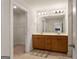 Main bathroom features dual sinks, and entry to a closet plus a seperate room at 823 Mackay Crk, Woodstock, GA 30188