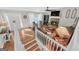Cozy living room featuring a fireplace, hardwood floors, and plenty of natural light at 2006 Carrollton Hwy, Temple, GA 30179