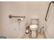 Toilet featuring grab bars at 2929 Rambler Dr, Loganville, GA 30052