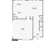 Main floor plan featuring a living room, kitchen, dining room, pantry, bathroom, foyer, and garage at 1555 South Bethany Rd, Locust Grove, GA 30248