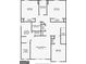 Upstairs floor plan showcasing the primary suite, three additional bedrooms, two bathrooms, and laundry room at 1555 South Bethany Rd, Locust Grove, GA 30248