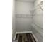 Walk-in closet with wire shelving and gray walls at 2200 Hickory Station Cir, Snellville, GA 30078
