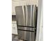 New stainless steel four door refrigerator with modern design and sleek finish at 2200 Hickory Station Cir, Snellville, GA 30078