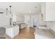 Spacious kitchen features a large island, granite countertops, and an open layout at 3279 Greenhill Dr, Villa Rica, GA 30180