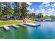 Scenic marina view featuring boat docks and calm waters on a sunny day, perfect for boating enthusiasts at 3279 Greenhill Dr, Villa Rica, GA 30180