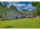 A spacious backyard with a deck at 78 N Pomona Rd, Hampton, GA 30228