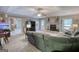 Spacious living room featuring a stone fireplace and neutral decor at 78 N Pomona Rd, Hampton, GA 30228