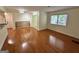 Inviting living room with hardwood floors and natural light at 1503 Wingate Way # 1503, Sandy Springs, GA 30350