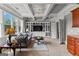 Comfortable living room with a built-in entertainment center and ample natural light at 4320 Blue Ridge Dr, Douglasville, GA 30135
