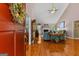 Inviting living room with hardwood floors and a cozy atmosphere at 145 Adams Ct, Fayetteville, GA 30214