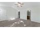 Generous bedroom with ensuite bath and ample closet space provides comfort and convenience at 11439 South Grove Dr, Hampton, GA 30228