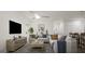 Inviting living room featuring comfortable seating and a modern entertainment center at 1217 Trombone Way # 6, Mcdonough, GA 30252