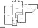 Basement floor plan showing garage, basement, storage, and hall at 1315 Crane Ct, Mcdonough, GA 30252