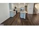 Kitchen featuring stainless steel appliances, granite countertops, and a kitchen island at 190 Hampton Cir, Mcdonough, GA 30253