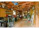 Functional workshop and storage area, filled with tools and equipment for various projects at 349 Campground Rd, Mcdonough, GA 30253