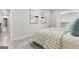 Cozy bedroom featuring a light color palette, plank floors, and closet at 1770 Atherton Dr, Decatur, GA 30035
