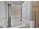 Bathtub with window with decorative glass blocks at 85 Parks Pl, Sharpsburg, GA 30277