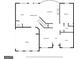 First floor plan showing kitchen, living room, and bedroom layout at 361 Traditions Ln, Hampton, GA 30228
