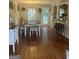 Inviting dining area featuring sleek floors, stylish seating, and abundant natural light at 639 Sheffield Ct, Villa Rica, GA 30180