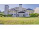Spacious backyard with lush green grass and a gazebo at 100 Harmony Ct, Dallas, GA 30157